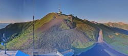 Archiv Foto Webcam Panoramablick Goldeck 05:00
