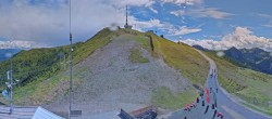 Archiv Foto Webcam Panoramablick Goldeck 13:00