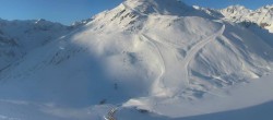 Archived image Webcam in the Pitztaler Gletscher Rifflsee Ski Resort 07:00