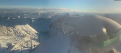 Archiv Foto Webcam Kaffeehaus am Pitztaler Gletscher 07:00