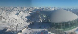 Archiv Foto Webcam Kaffeehaus am Pitztaler Gletscher 11:00