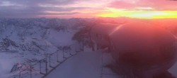 Archived image Webcam Austria&#39;s highest Café 06:00