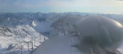 Archiv Foto Webcam Kaffeehaus am Pitztaler Gletscher 07:00