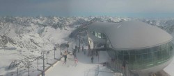 Archiv Foto Webcam Kaffeehaus am Pitztaler Gletscher 11:00