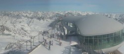 Archiv Foto Webcam Kaffeehaus am Pitztaler Gletscher 13:00