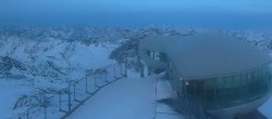 Archiv Foto Webcam Kaffeehaus am Pitztaler Gletscher 17:00