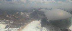 Archiv Foto Webcam Kaffeehaus am Pitztaler Gletscher 09:00