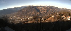 Archiv Foto Webcam Bozen - Panorama Gasthof Kohlern 13:00