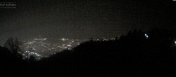 Archiv Foto Webcam Bozen - Panorama Gasthof Kohlern 23:00