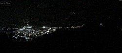 Archiv Foto Webcam Bozen - Panorama Gasthof Kohlern 23:00
