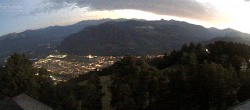 Archiv Foto Webcam Bozen - Panorama Gasthof Kohlern 03:00