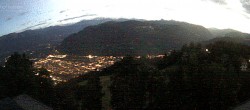 Archiv Foto Webcam Bozen - Panorama Gasthof Kohlern 03:00