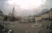 Archiv Foto Webcam Bozen - Panorama Waltherplatz 07:00