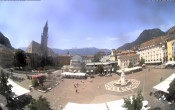 Archiv Foto Webcam Bozen - Panorama Waltherplatz 11:00