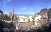 Archiv Foto Webcam Bozen - Panorama Waltherplatz 07:00