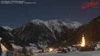 Archiv Foto Webcam Innervillgraten - Blick Richtung Dorf 23:00