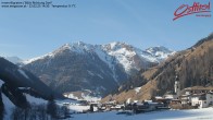 Archiv Foto Webcam Innervillgraten - Blick Richtung Dorf 13:00