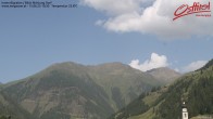Archiv Foto Webcam Innervillgraten - Blick Richtung Dorf 09:00