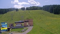 Archiv Foto Webcam Grebenzen: Blick auf Sessellift und Piste 11:00