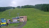 Archiv Foto Webcam Grebenzen: Blick auf Sessellift und Piste 15:00