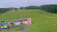 Archiv Foto Webcam Grebenzen: Blick auf Sessellift und Piste 17:00