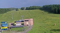 Archiv Foto Webcam Grebenzen: Blick auf Sessellift und Piste 19:00
