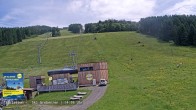 Archived image Webcam Grebenzen Ski Resort: Chair Lift 13:00