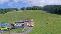 Archived image Webcam Grebenzen Ski Resort: Chair Lift 15:00