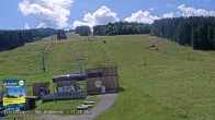Archiv Foto Webcam Grebenzen: Blick auf Sessellift und Piste 11:00