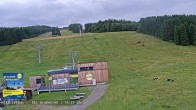 Archiv Foto Webcam Grebenzen: Blick auf Sessellift und Piste 15:00