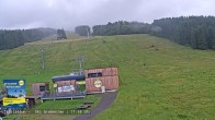 Archiv Foto Webcam Grebenzen: Blick auf Sessellift und Piste 19:00