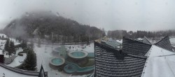 Archiv Foto Webcam Längenfeld: Blick auf Aqua Dome 09:00