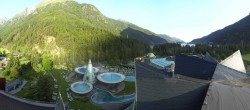 Archiv Foto Webcam Längenfeld: Blick auf Aqua Dome 06:00