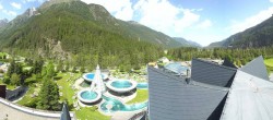 Archiv Foto Webcam Längenfeld: Blick auf Aqua Dome 09:00