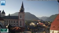 Archiv Foto Webcam Basilika Mariazell 02:00