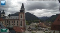 Archived image Webcam Basilica in Mariazell 11:00