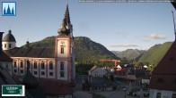 Archived image Webcam Basilica in Mariazell 05:00