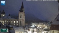 Archived image Webcam Basilica in Mariazell 05:00