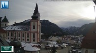 Archived image Webcam Basilica in Mariazell 13:00