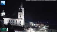 Archiv Foto Webcam Basilika Mariazell 23:00