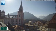 Archiv Foto Webcam Basilika Mariazell 09:00