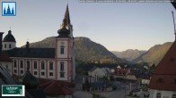 Archived image Webcam Basilica in Mariazell 05:00