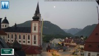 Archiv Foto Webcam Basilika Mariazell 03:00