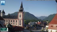 Archiv Foto Webcam Basilika Mariazell 06:00