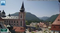 Archiv Foto Webcam Basilika Mariazell 09:00