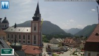 Archiv Foto Webcam Basilika Mariazell 11:00