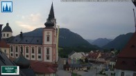 Archiv Foto Webcam Basilika Mariazell 19:00