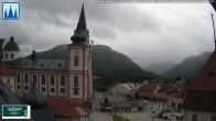 Archived image Webcam Basilica in Mariazell 11:00