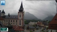 Archived image Webcam Basilica in Mariazell 15:00