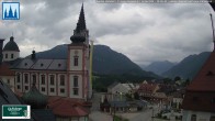 Archived image Webcam Basilica in Mariazell 19:00